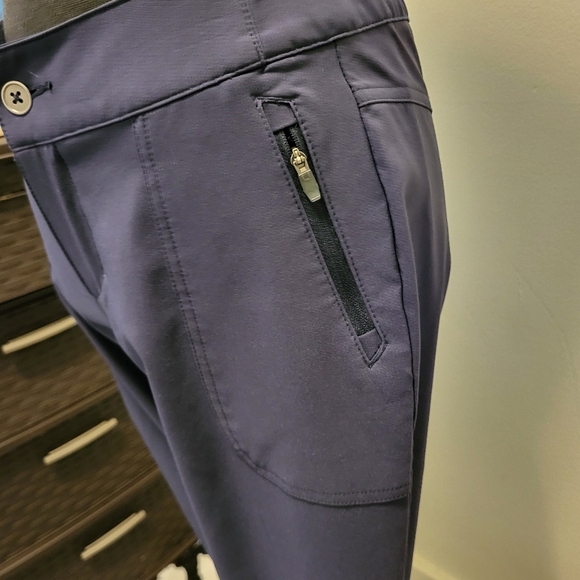 Columbia - Navy Blue Skinny Leg Slacks - Picture 3 of 6
